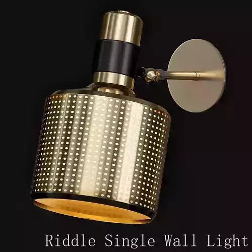 Riddle Single Wall Light