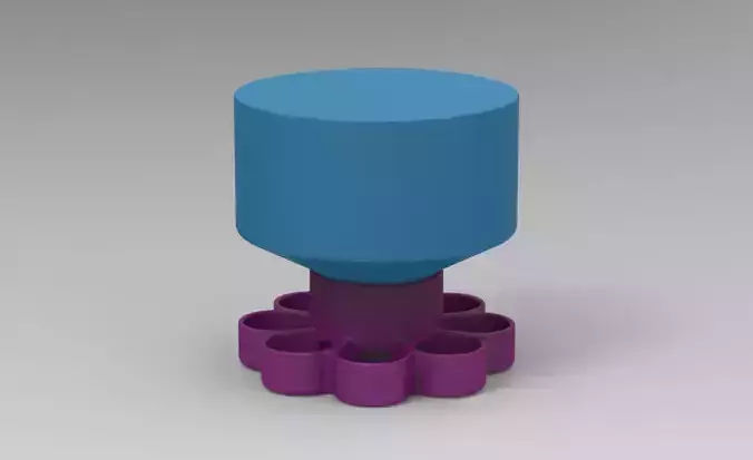 Water Feeder for new born quail and splayed leg quail baby 3D print model
