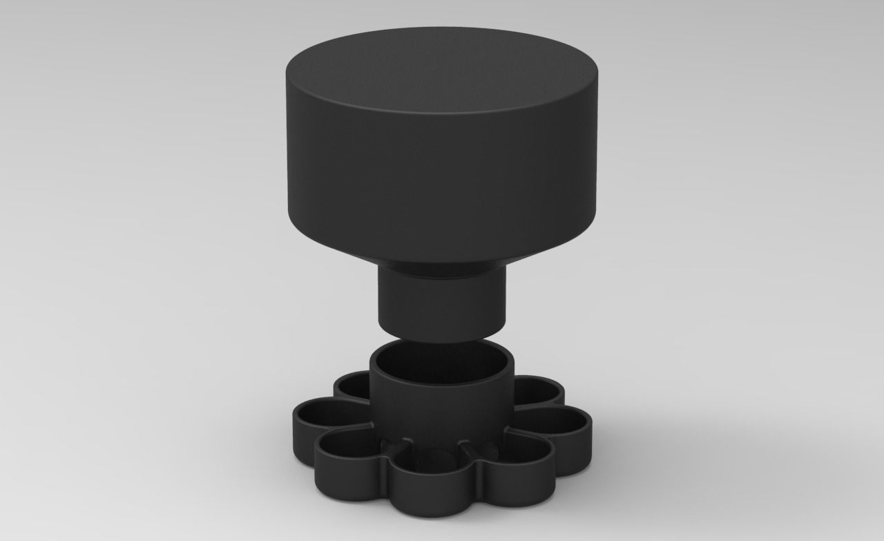 Water Feeder for new born quail and splayed leg quail baby 3D print model_2