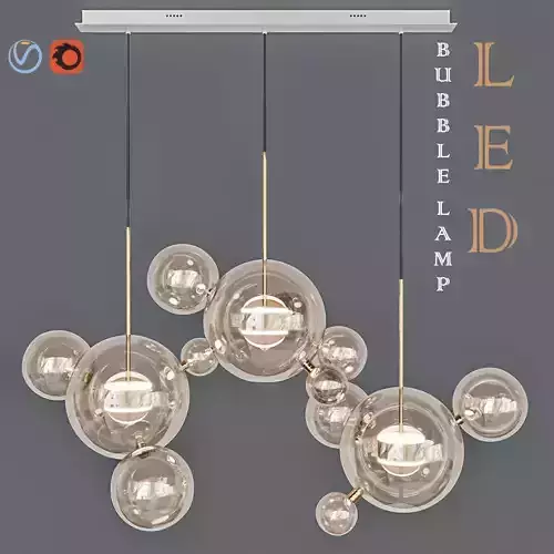 LED design BUBBLE LAMP rectangle 14