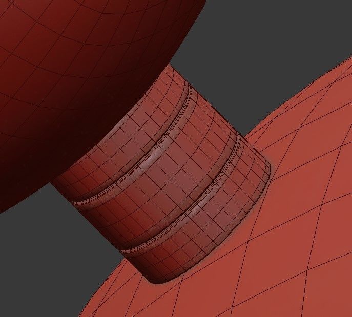 Suspension LED design BUBBLE LAMP 6 3D model_4