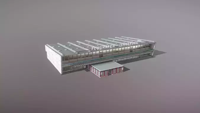 Airport LOWI Terminal Flughafen Innsbruck