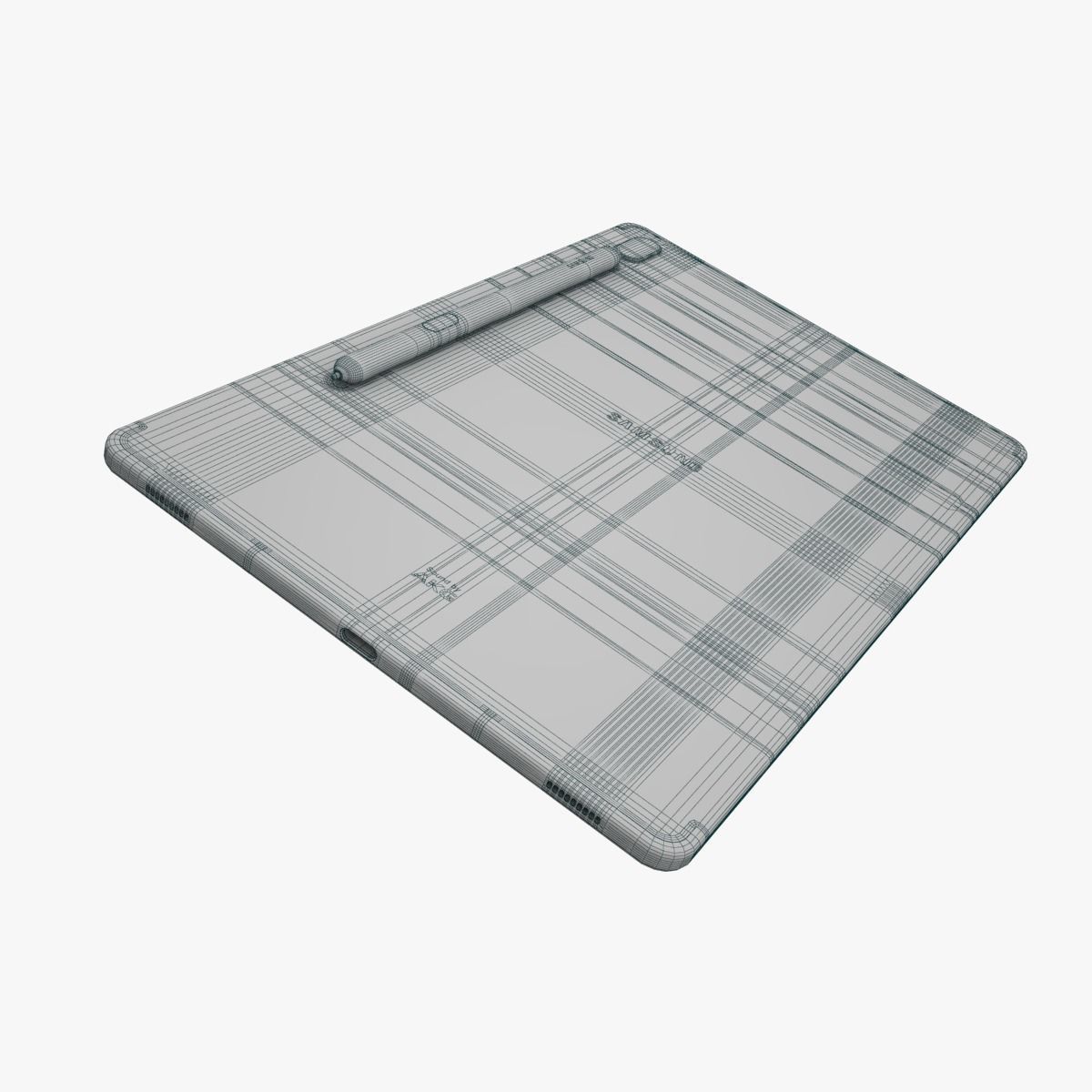 Samsung Galaxy Tab S6 Full Color 3D model_16