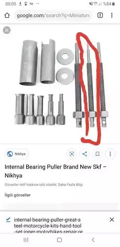 Bearing Puller 4mm 3D print model