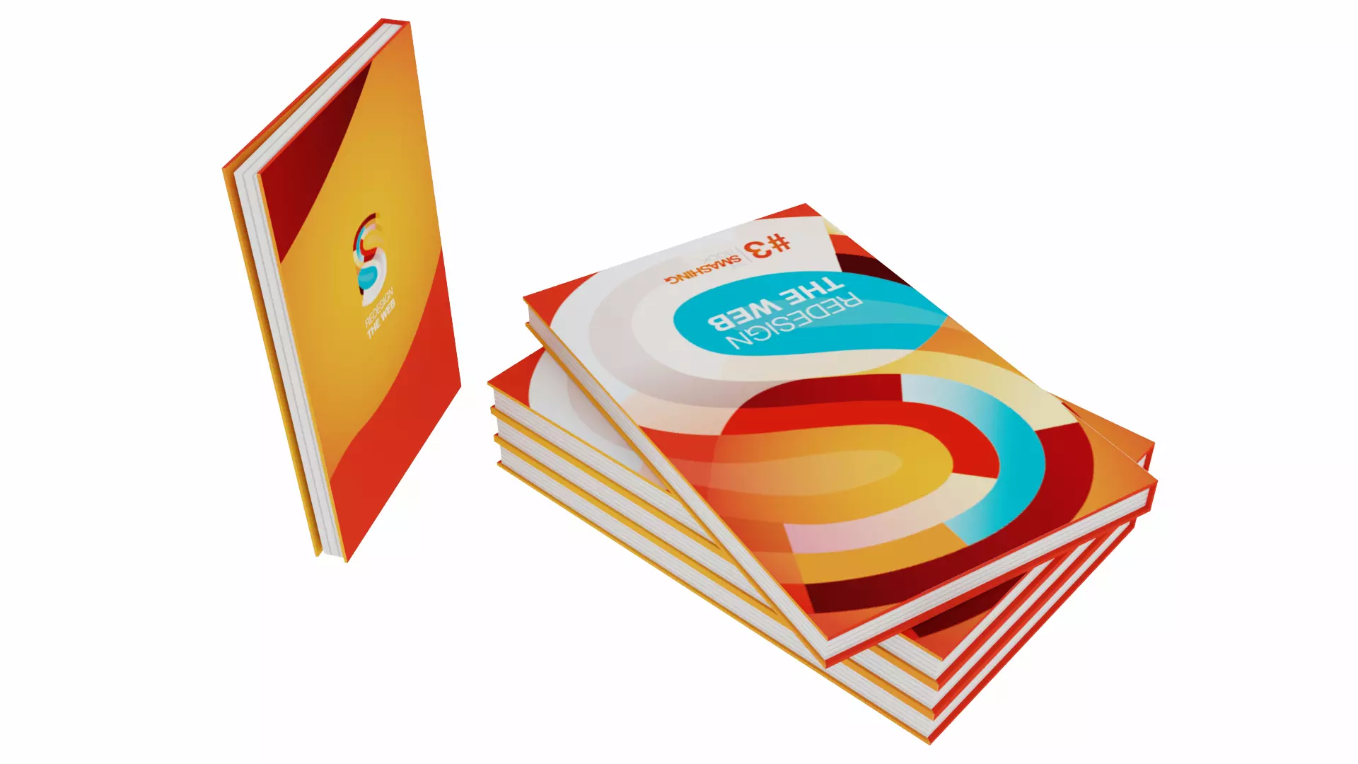 Books - Low Poly world is your oyster set of Low-poly 3D model