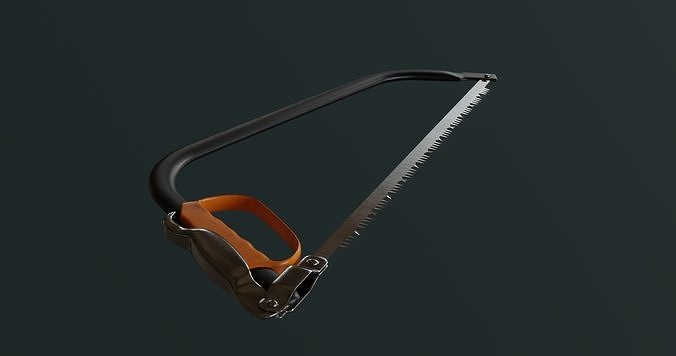 Hand Saw  3D model
