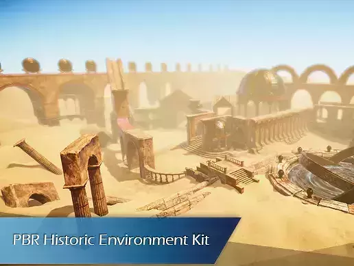 Historic Environment Kit  - 45 Assets