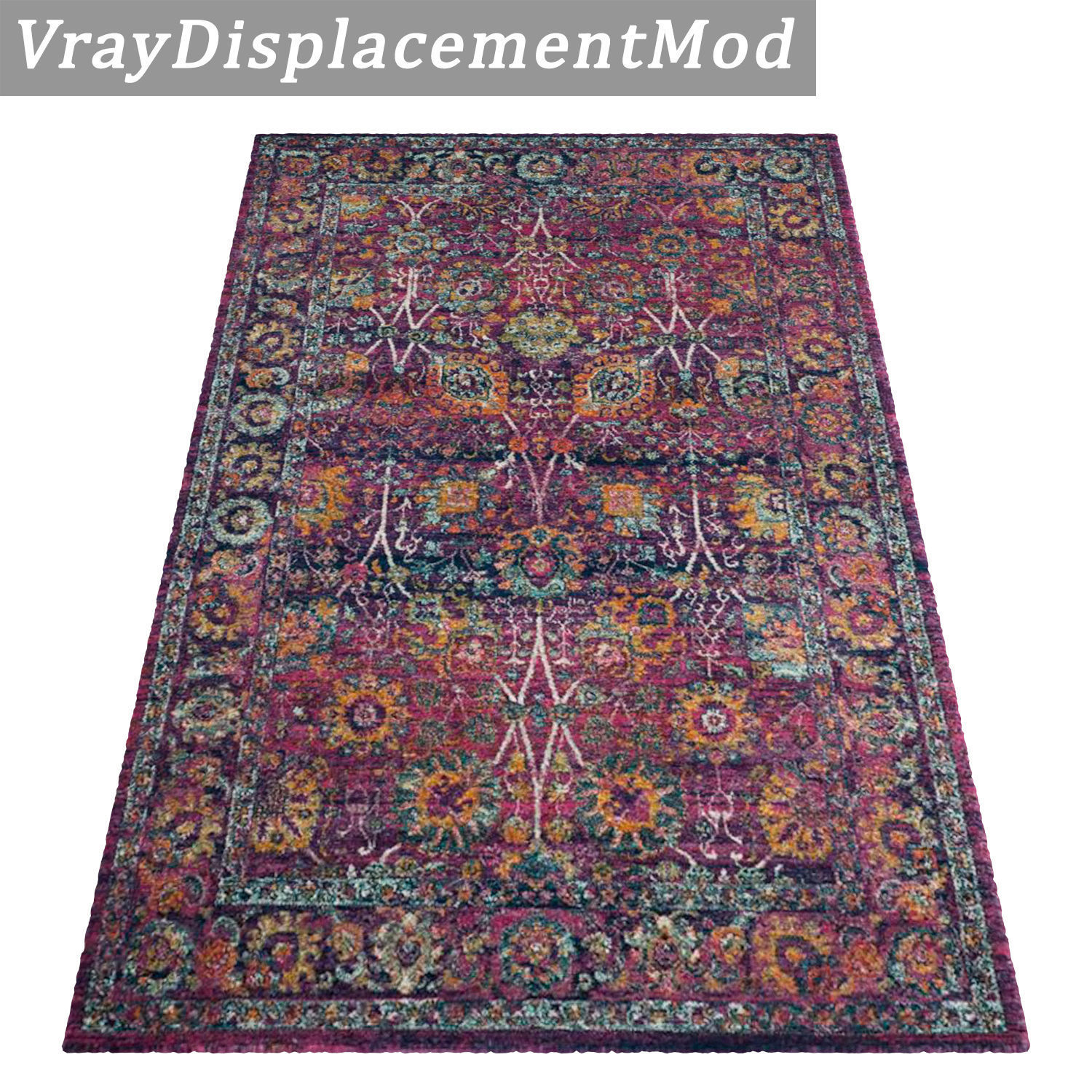 Rug Set 150 3D model_3