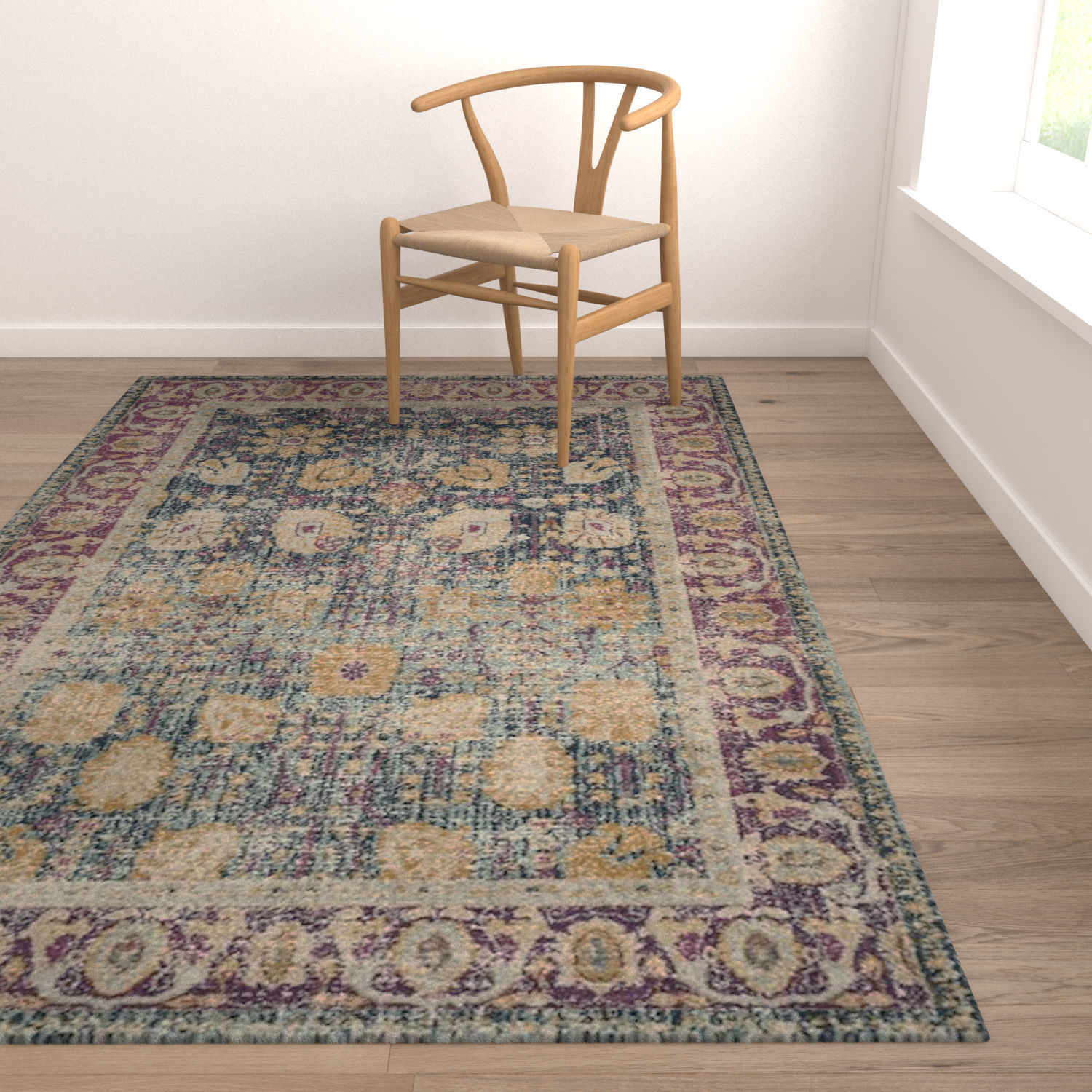 Rug Set 150 3D model_5