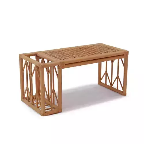 Wicker Breakfast Table
