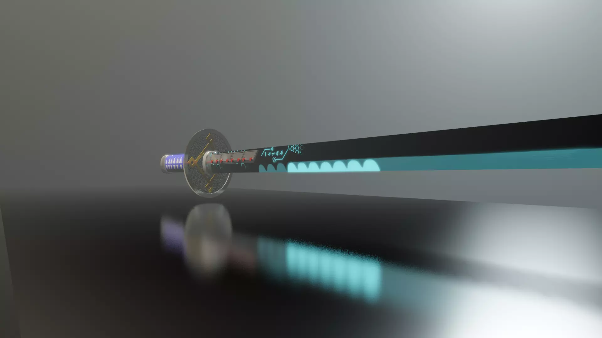 3D Game Prop- Knight Sword  Low-poly 3D model_0