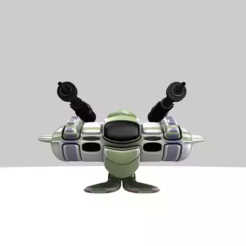 Sci fi drone 3D model