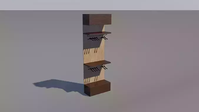 Wardrobe rack and box