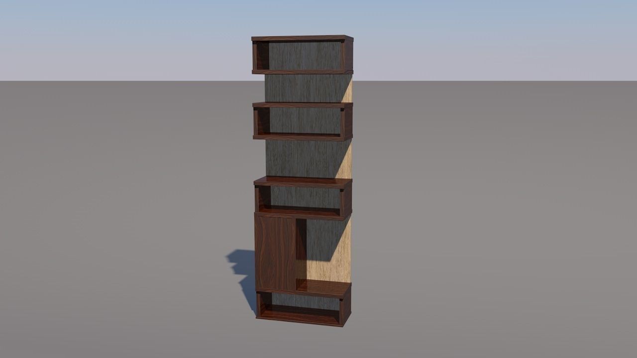 Wardrobe box  Free 3D model_1