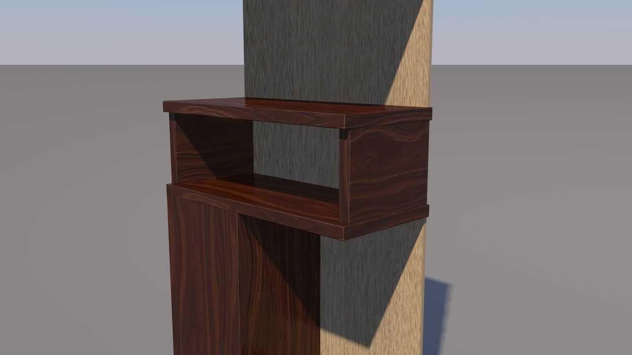 Wardrobe box  Free 3D model_3