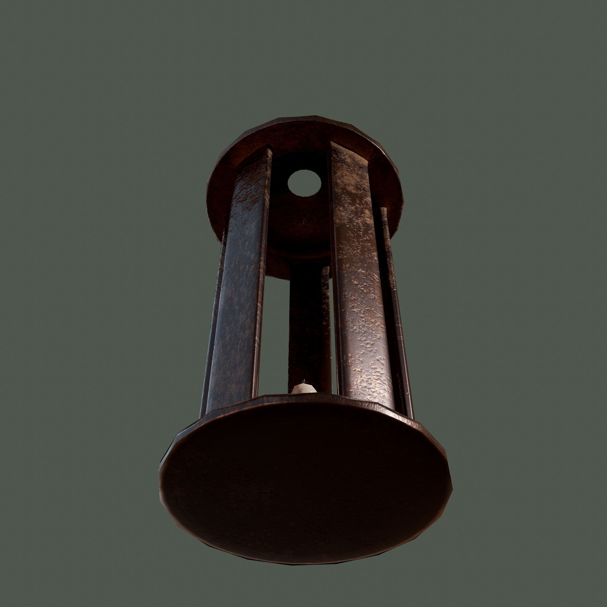 Medieval Lantern Free low-poly 3D model_18