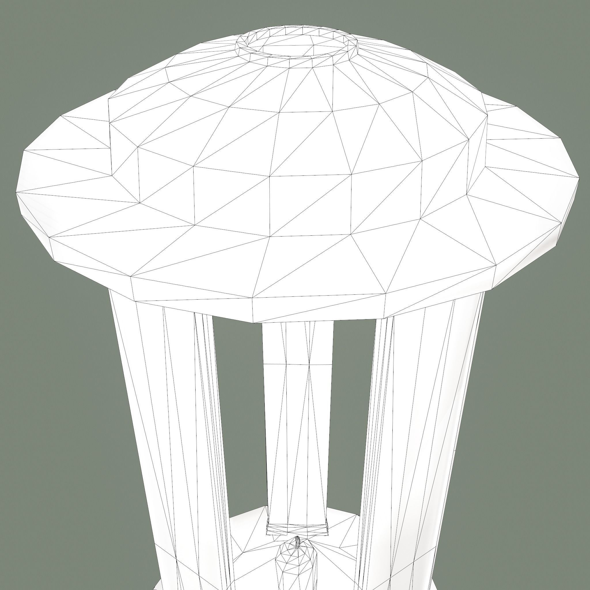 Medieval Lantern Free low-poly 3D model_31