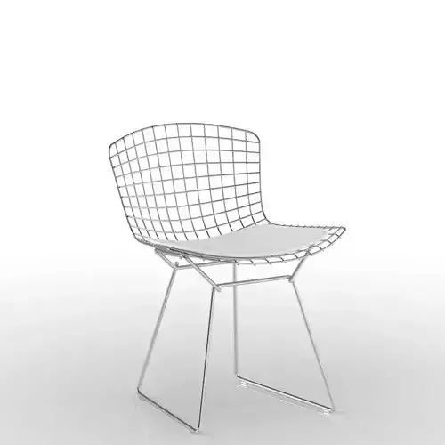 White Bertoia Chair