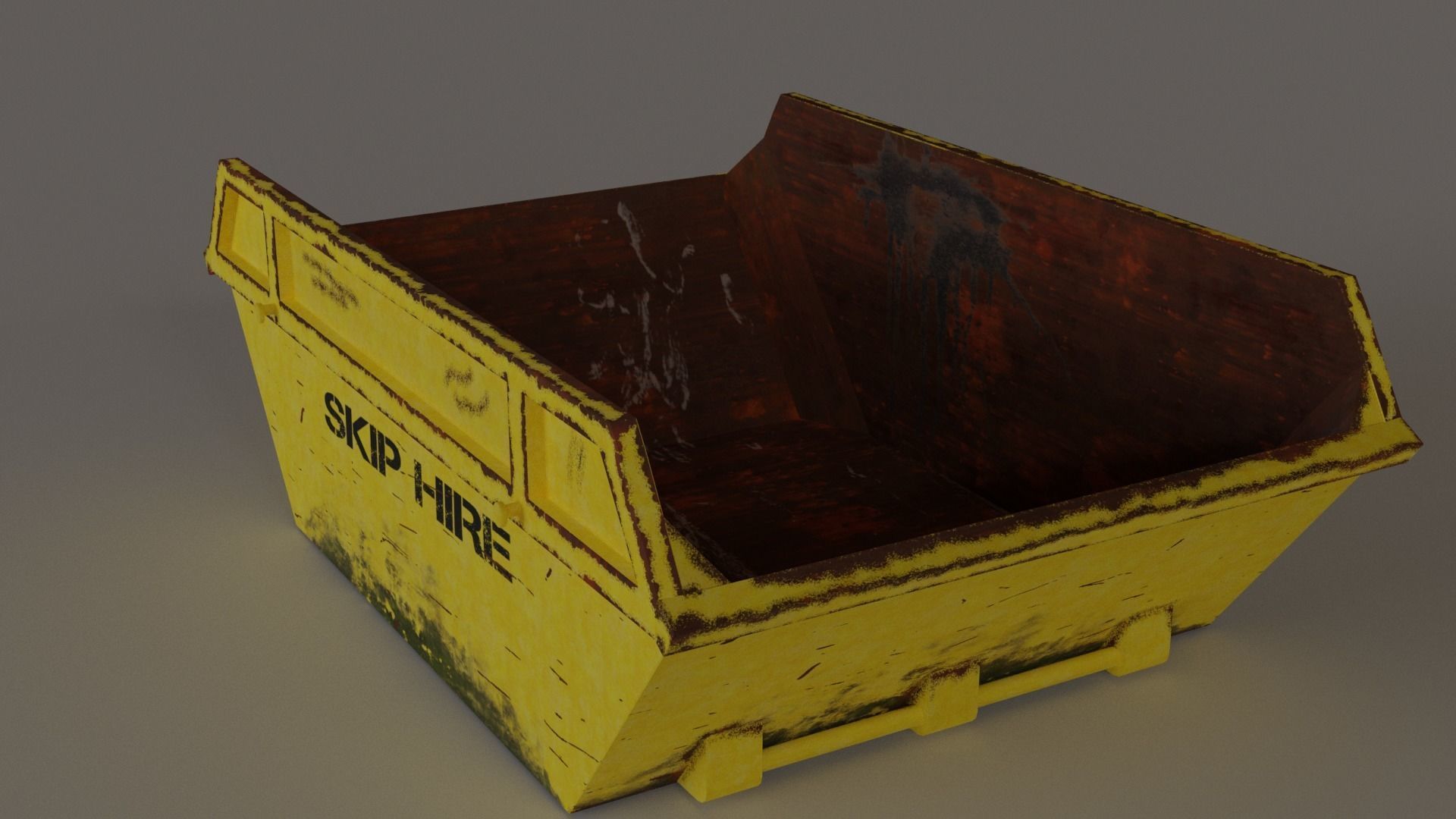 Skip -Lowpoly PBR Unity Low-poly 3D model_1