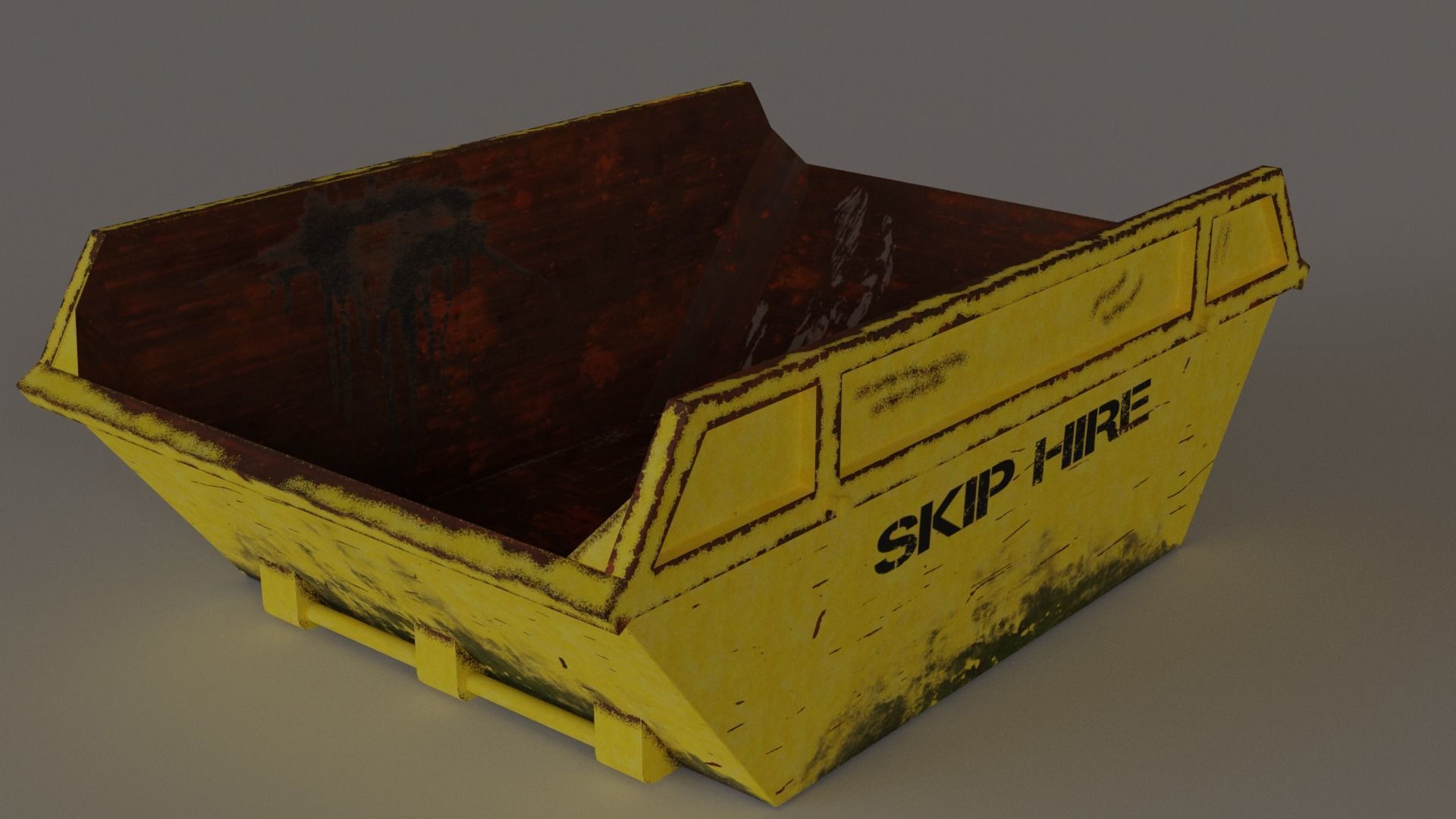 Skip -Lowpoly PBR Unity Low-poly 3D model_21
