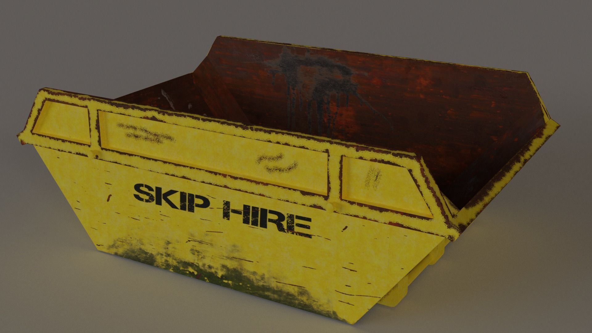 Skip -Lowpoly PBR Unity Low-poly 3D model_12