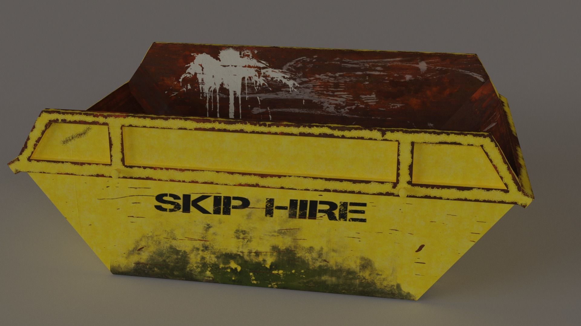 Skip -Lowpoly PBR Unity Low-poly 3D model_4