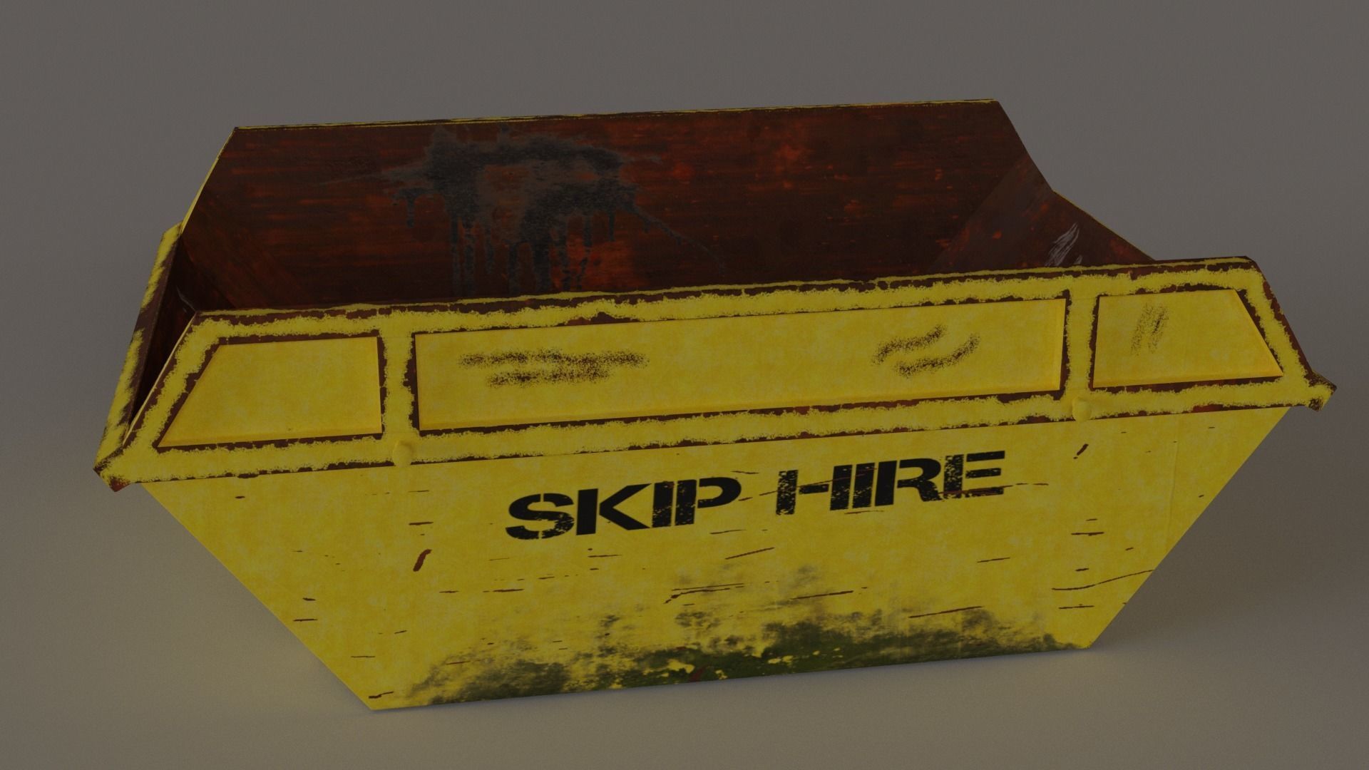 Skip -Lowpoly PBR Unity Low-poly 3D model_14