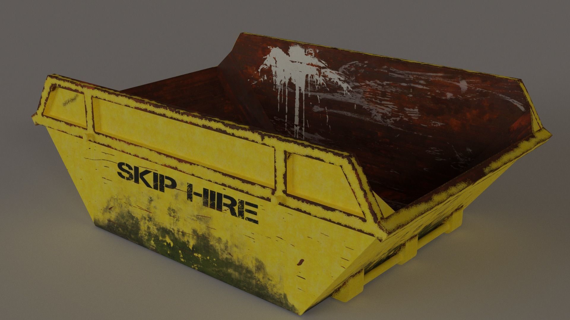 Skip -Lowpoly PBR Unity Low-poly 3D model_19