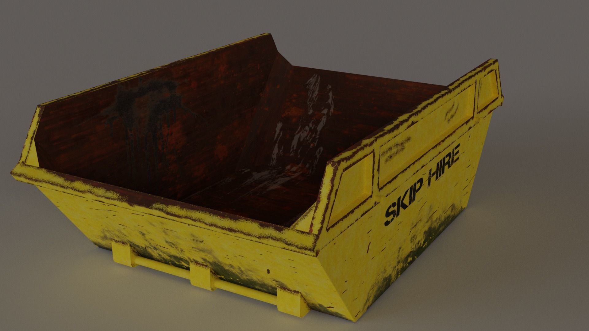 Skip -Lowpoly PBR Unity Low-poly 3D model_20