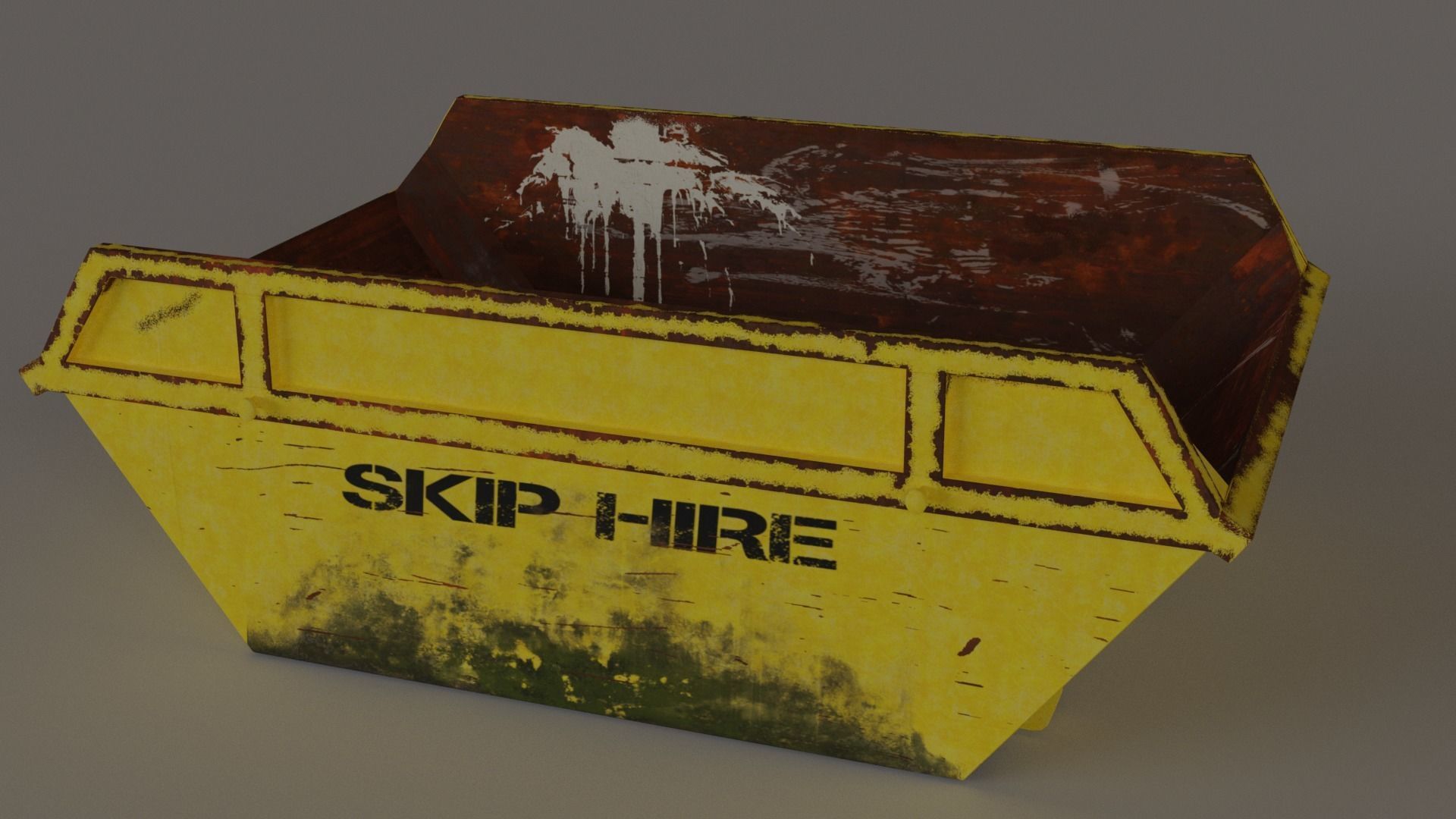 Skip -Lowpoly PBR Unity Low-poly 3D model_16