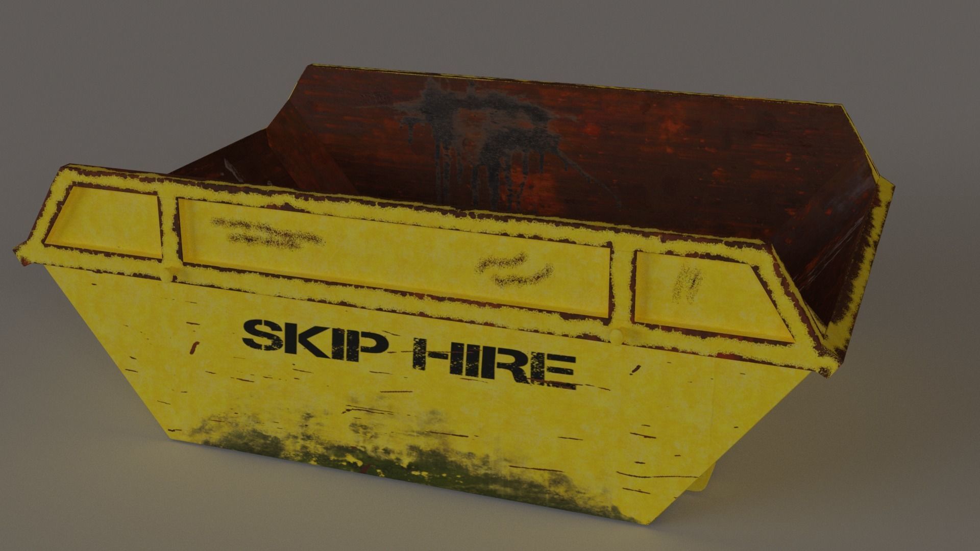 Skip -Lowpoly PBR Unity Low-poly 3D model_10