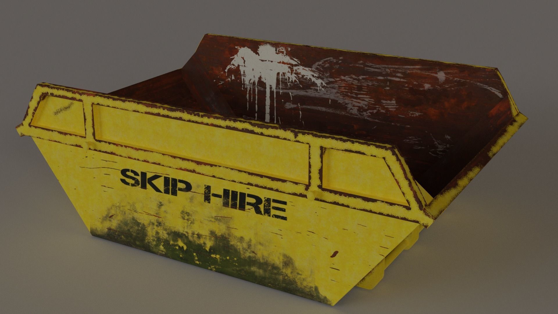 Skip -Lowpoly PBR Unity Low-poly 3D model_3