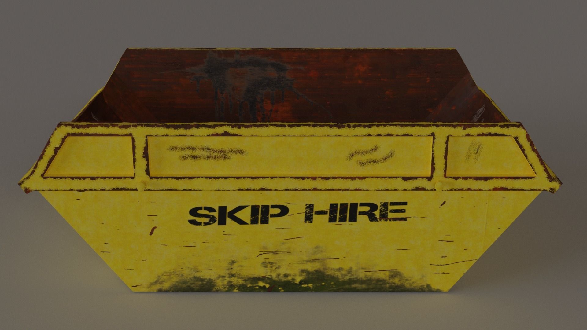 Skip -Lowpoly PBR Unity Low-poly 3D model_6