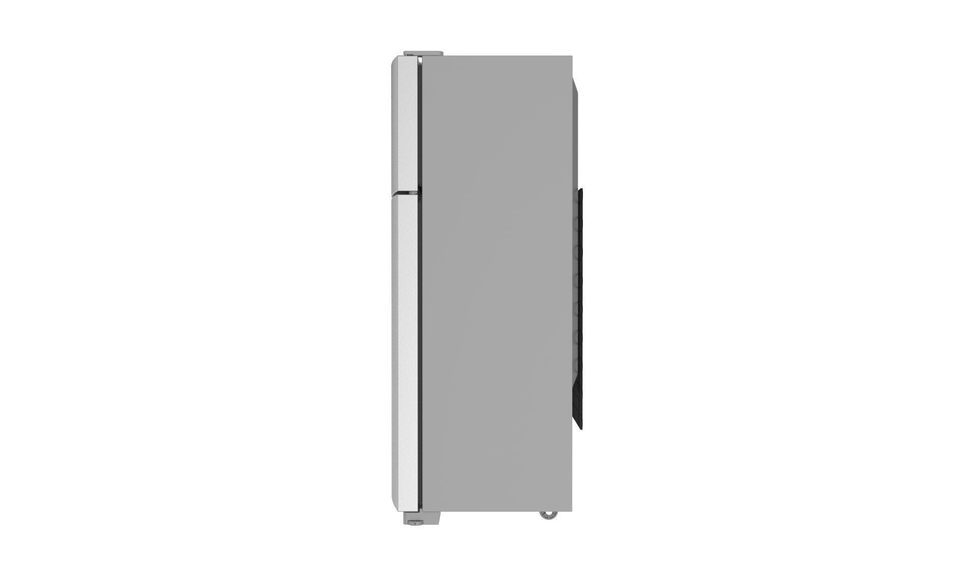 Refrigerator Brastemp Ative Stainless Steal 3D model_3