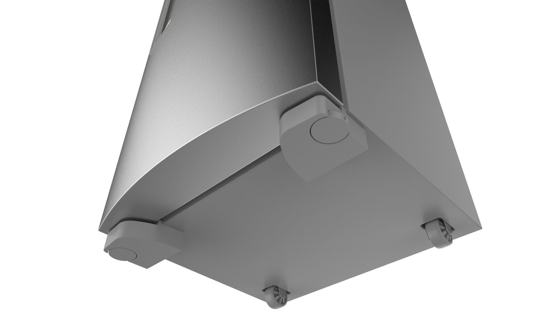 Refrigerator Brastemp Ative Stainless Steal 3D model_11