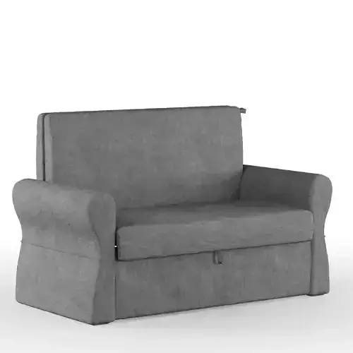 Grey sofa bed