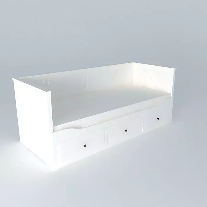 HEMNES daybed Free 3D model_0
