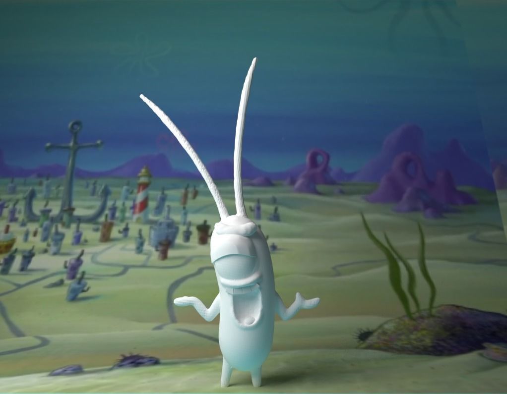 Plankton model for print 3D print model_3