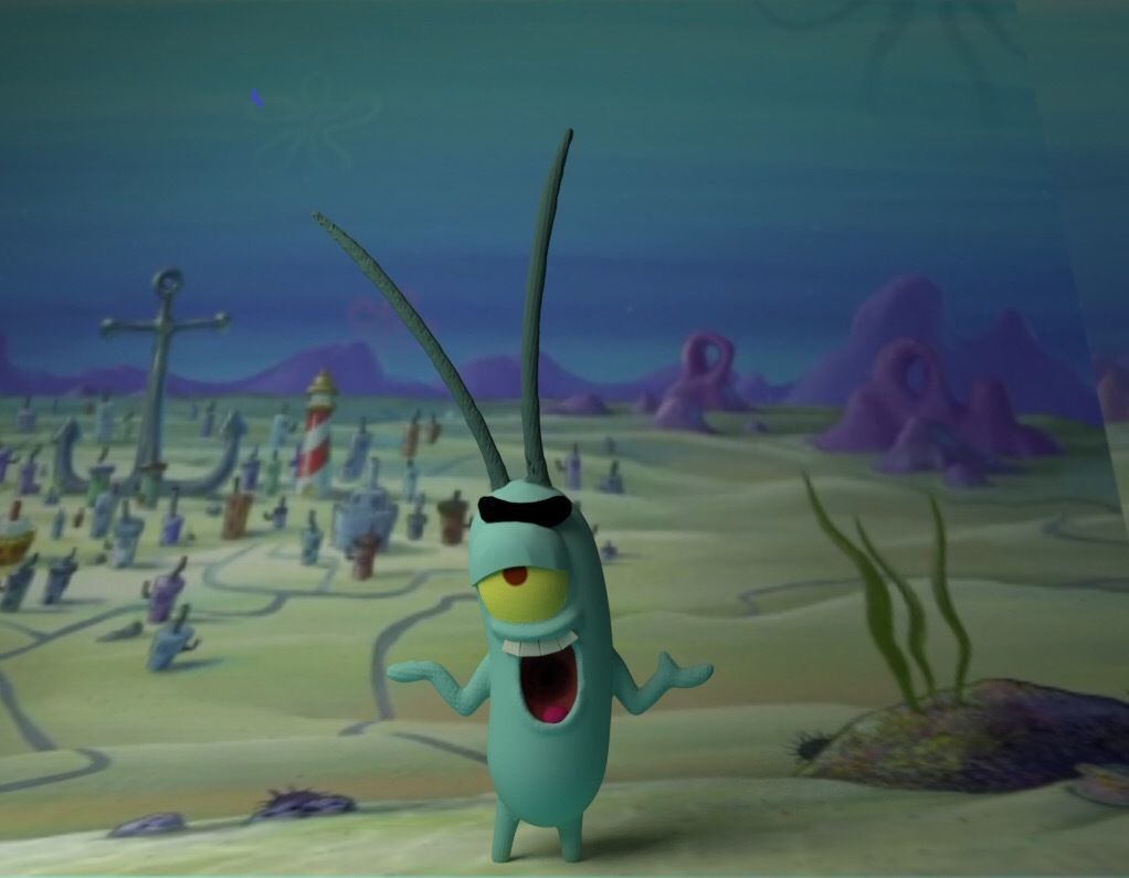 Plankton model for print 3D print model_2