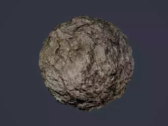  Rock Ground Seamless PBR Texture 02