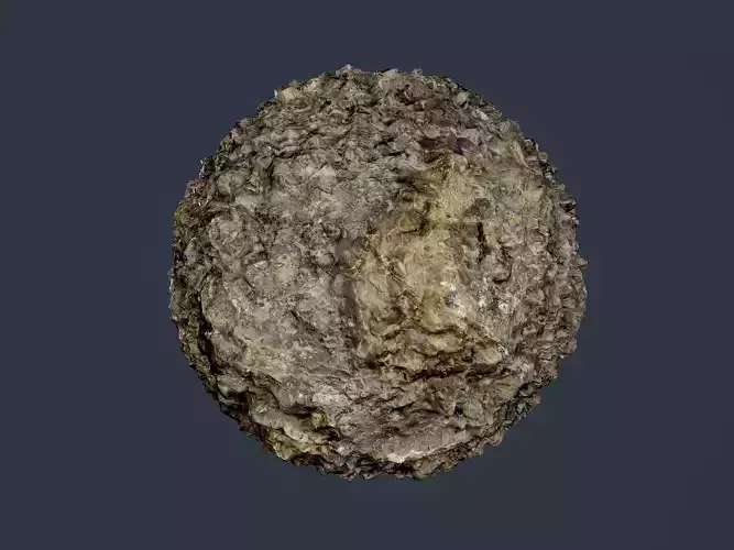 Rock Ground Seamless PBR Texture 05