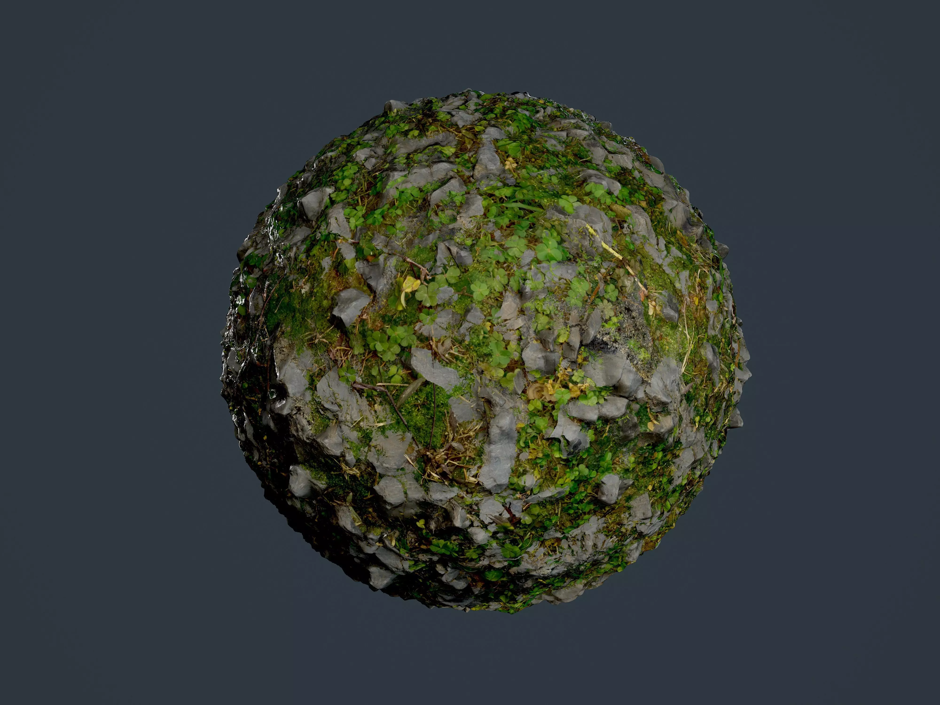 Rock Ground Seamless PBR Texture 07 Texture_0