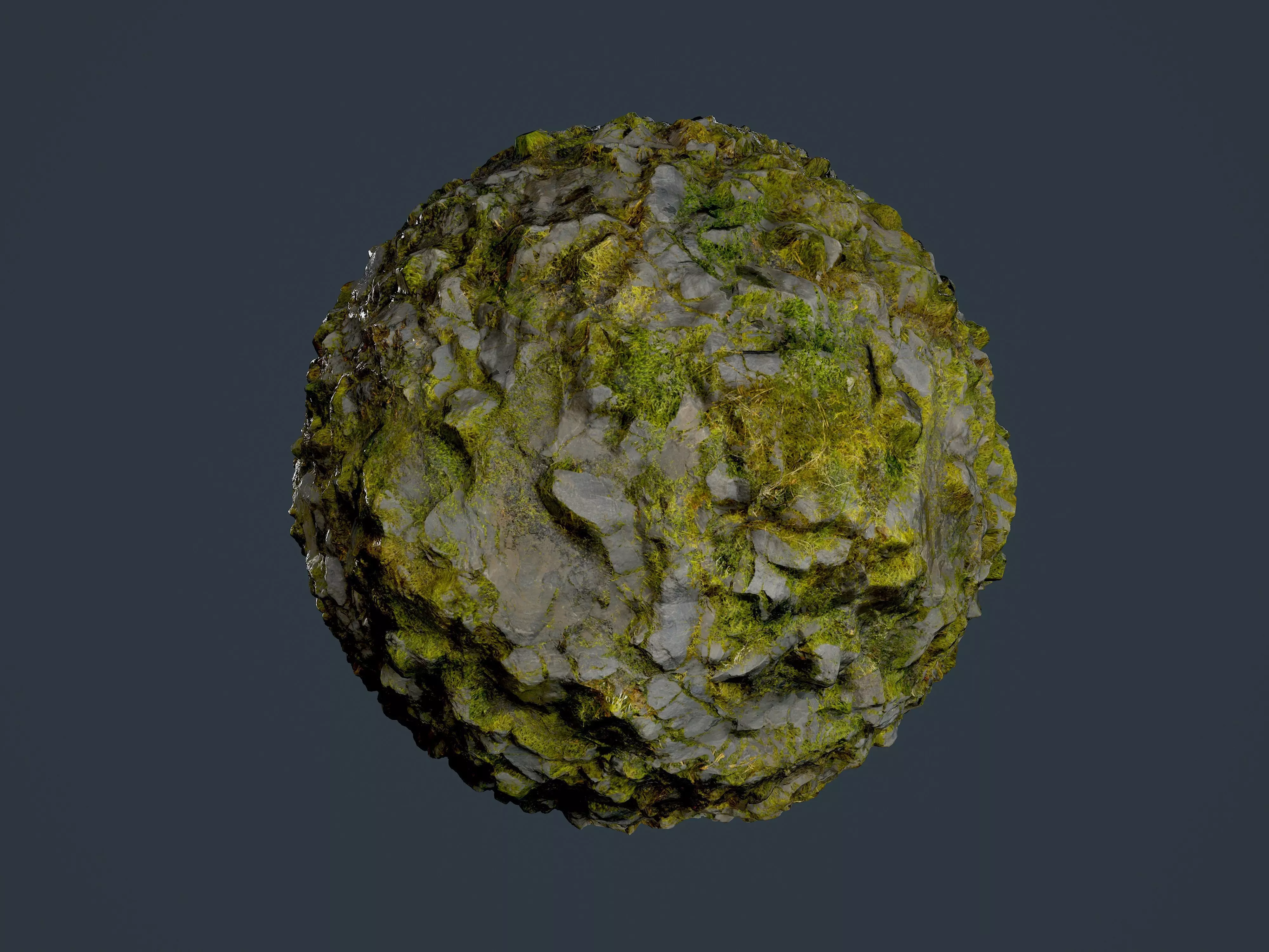Rock Ground Seamless PBR Texture 08 Texture_0