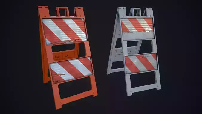 HQ Plastic Barricade