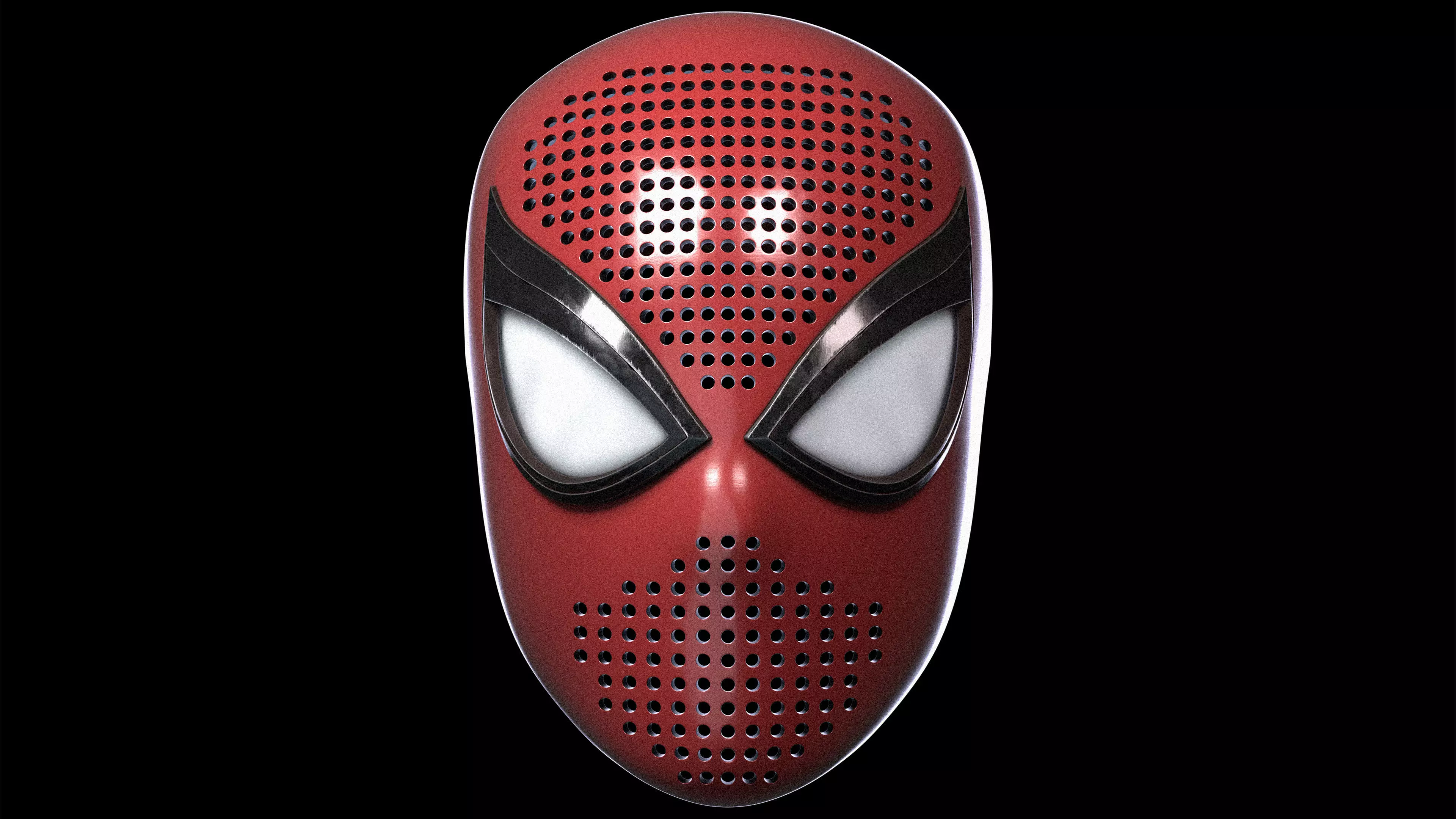 Spider-Man PS4 Advanced Suit Faceshell 3D Printable 3D print model_0
