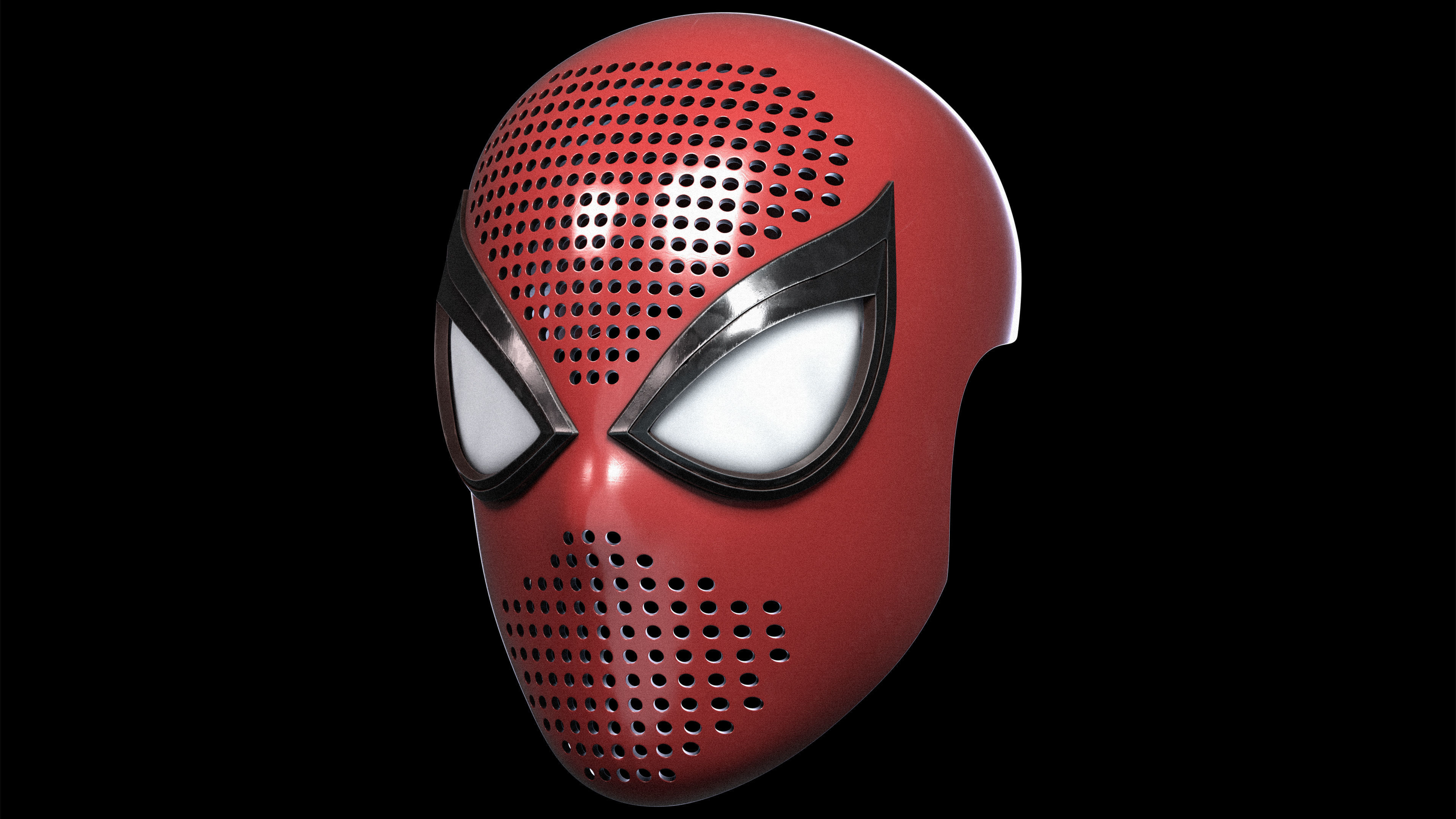 Spider-Man PS4 Advanced Suit Faceshell 3D Printable 3D print model_1