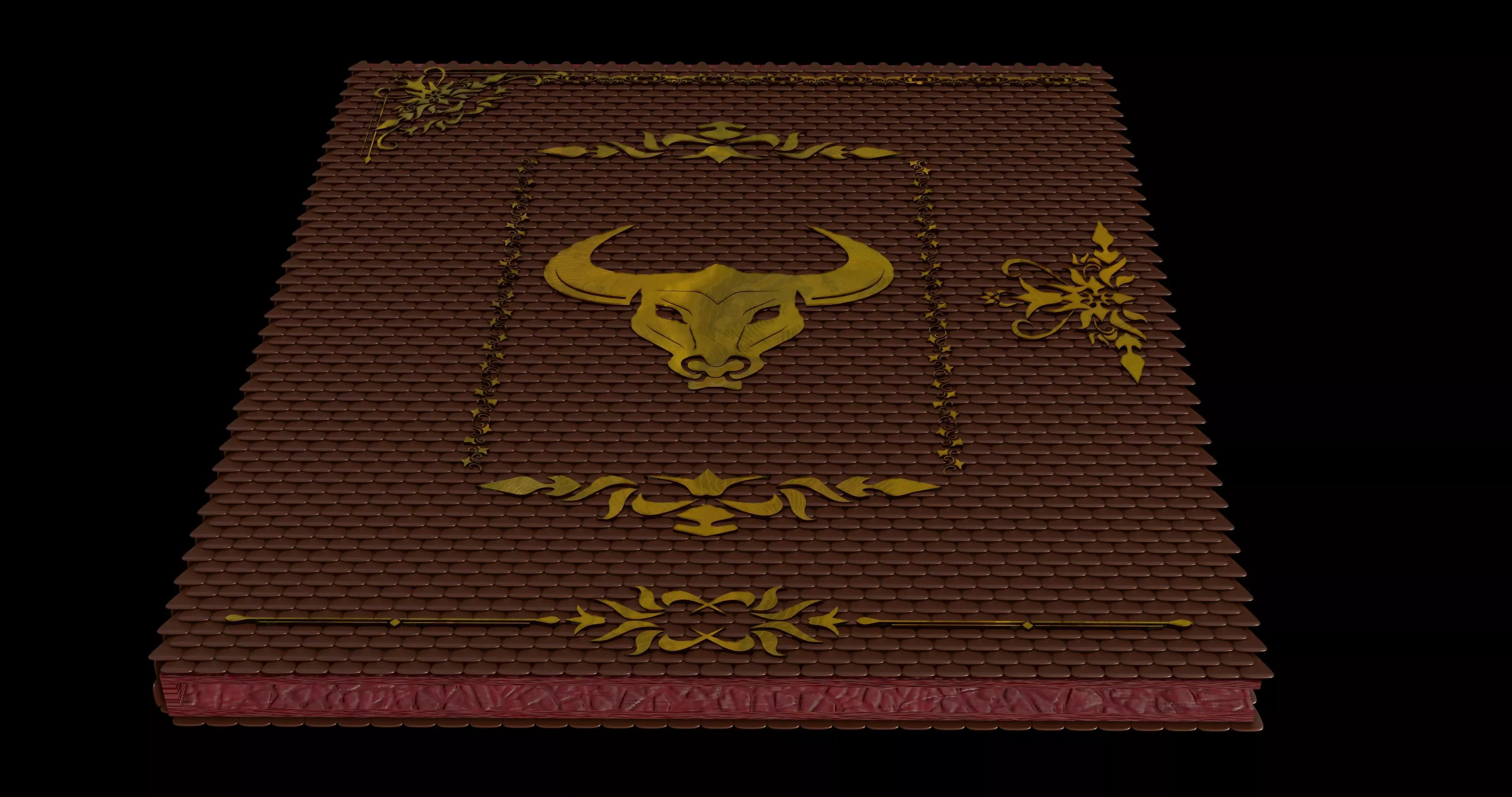 Ancient Book 3d Model Free 3D model