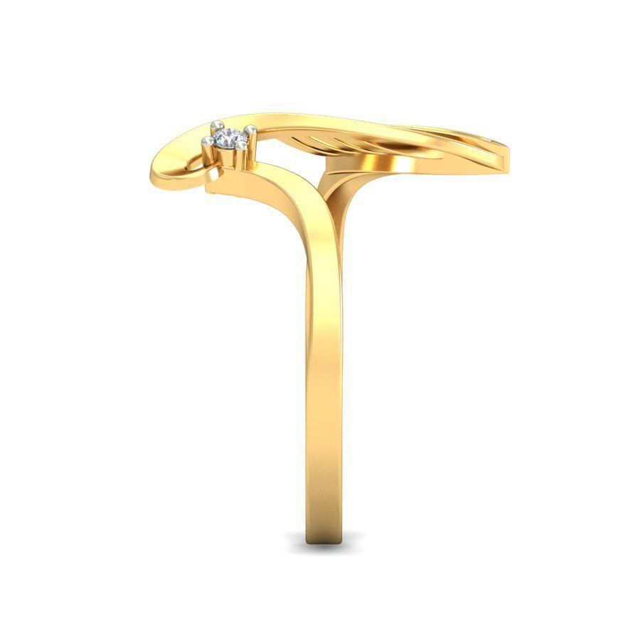 Women ring earrings pendant 3dm stl render detail 3D print model 3D print model_13