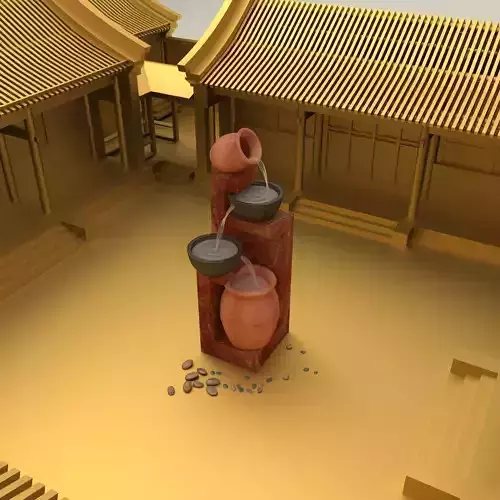 Chinese courtyard house Siheyuan