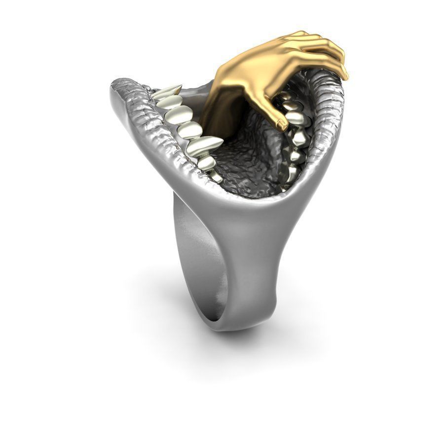 Devourer ring 3D print model_7